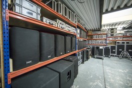 Warenlager Onstage Showtechnik